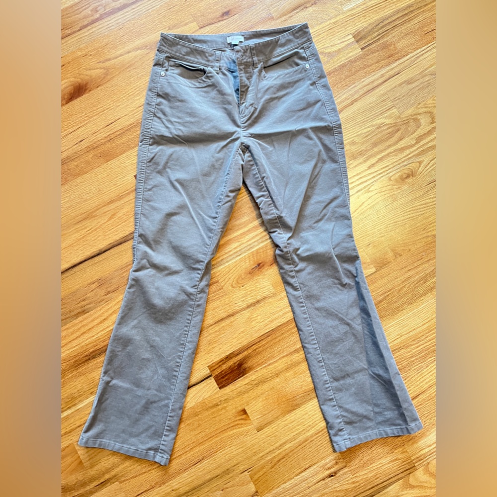 J Jill corduroy tan pants